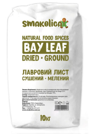 Лавровий лист сушений мелений