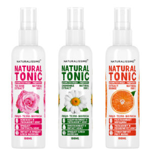 Гідролати, біо тоніки для обличчя, тіла та волосся Naturalissimo