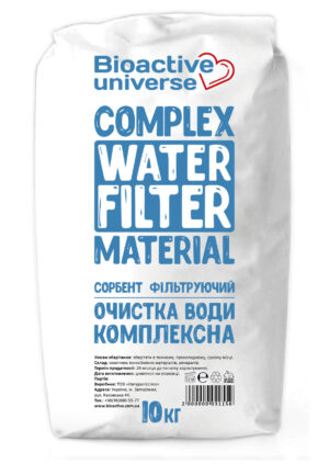 Фільтруюче завантаження для комплексного очищення води