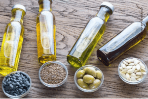 Олії сиродавлені першого екстра холодного віджиму